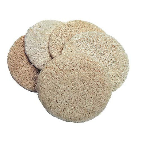 Croll & Denecke Peeling Pads Luffa 5 Stk fra Croll & Denecke på Mecindo.dk