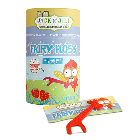 JackNJill Tandtråd Til Børn Fairy Floss fra JackNJill på Mecindo.dk