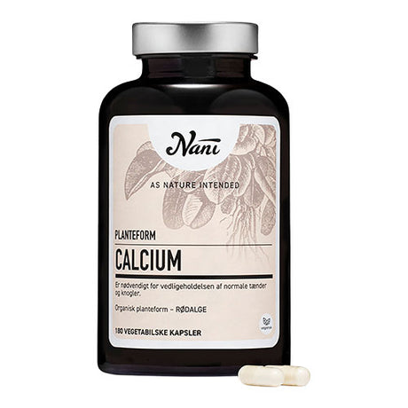 Nani Calcium | 180 kapsler fra Nani på Mecindo.dk