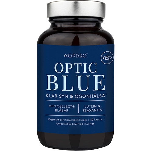 Nordbo Optic Blue | 60 Kapsler fra NORDBO på Mecindo.dk