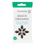 Clearspring Tamari Ristede Græskarkerner | 30 gr