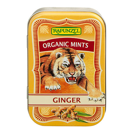Rapunzel Mintpastiller M. Ingefaer Økologisk | 50 gr fra Rapunzel på Mecindo.dk