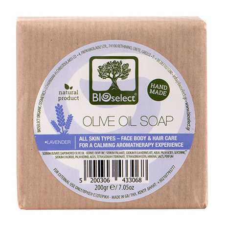 BIOselect Oliven Saebe Lavendel | 200 gr fra BIOselect på Mecindo.dk