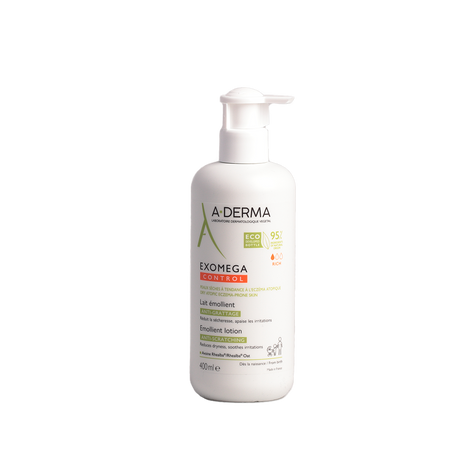 A-Derma Exomega Control Lotion | 400 ml fra A-Derma på Mecindo.dk
