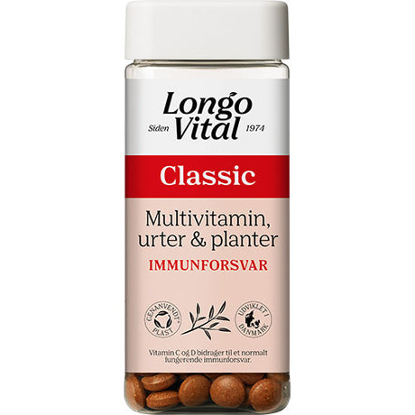 Longo Classic | 180 tabletter fra Longo på Mecindo.dk