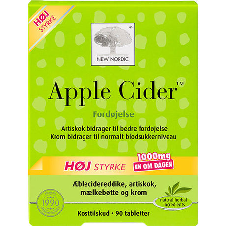 New Nordic Apple Cider | 90 TAB fra New Nordic på Mecindo.dk