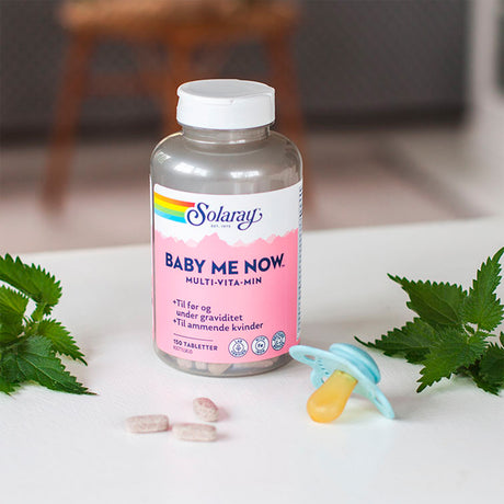 Solaray Baby-me-now Multi-vitamin | 90 Tabl. fra Solaray på Mecindo.dk