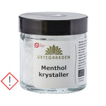 Urtegaarden Mentholkrystaller Økologisk | 20 gr