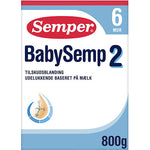 Semper Babysemp 2 Tilskudsblanding Fra 6 Mdr | 800 gr