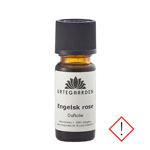 Urtegaarden Engelsk Rose Duftolie | 10 ml fra Urtegaarden på Mecindo.dk