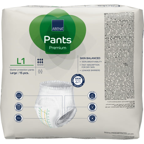 Abena Premium Pants (15 stk) | L1 fra Abena på Mecindo.dk