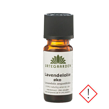 Urtegaarden Lavendelolie Øko | 5 ml fra Urtegaarden på Mecindo.dk