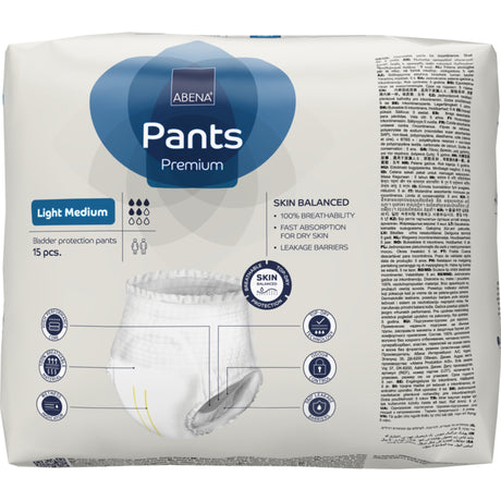Abena Premium Pants (15 stk) | Light M fra Abena på Mecindo.dk