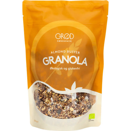 GRØD Almond Butter Granola Økologisk | 350 gr fra GRØD på Mecindo.dk