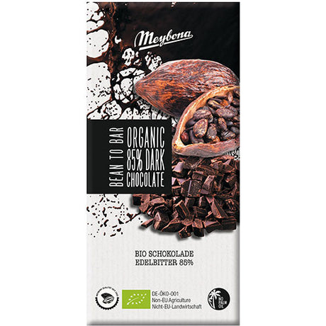 Meybona Mørk Chokolade 85% Ø | 100 gr fra Meybona på Mecindo.dk