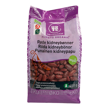 Urtekram Kidneybønner Røde Økologisk | 350 gr fra Urtekram på Mecindo.dk