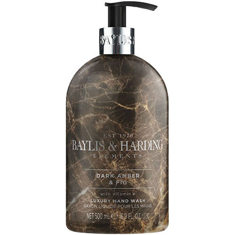 Baylis & Harding Hand Wash (500 ml) | Elements Dark Amber & Fig fra Baylis & Harding Elements på Mecindo.dk