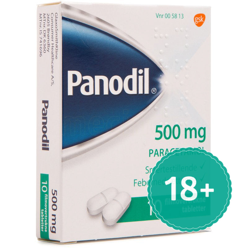 Panodil | 10 Tabl. fra Panodil på Mecindo.dk