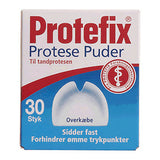 Protefix Overkaebe Protese Puder Til Tandprotesen fra Protefix på Mecindo.dk