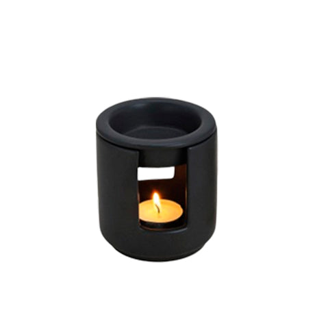 Fischer Pure Nature Duftlampe Clean Sort H: 10 Cm / B: 9 Cm fra Fischer Pure Nature på Mecindo.dk