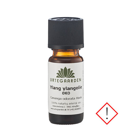 Urtegaarden Ylang Ylangolie Øko | 5 ml fra Urtegaarden på Mecindo.dk