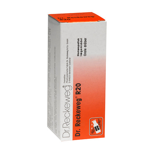 Dr. Reckeweg R 20 | 50 ml fra Dr. Reckeweg på Mecindo.dk