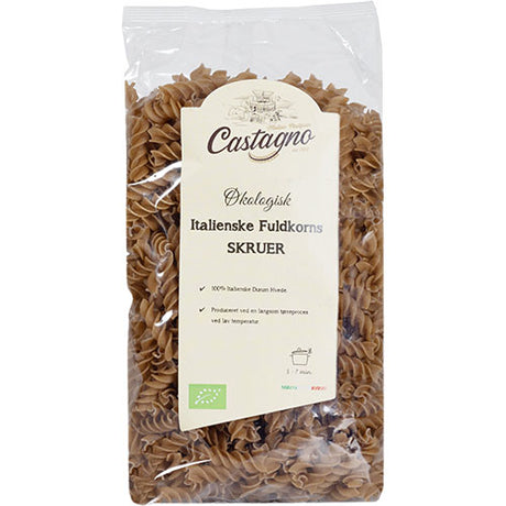 Castagno Skruer Fuldkorn Økologisk | 500 gr fra Castagno på Mecindo.dk