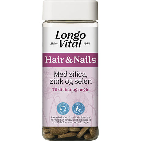 Longo Longo Vital Hair & Nails | 180 Tabl. fra Longo på Mecindo.dk