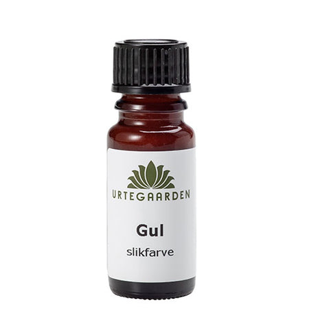 Urtegaarden Gul Slikfarve | 10 ml fra Urtegaarden på Mecindo.dk