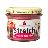 Zwergenwiese Smørepålaeg Streich M. Peberrod Og Rødbede Økologisk | 180 gr fra Zwergenwiese på Mecindo.dk