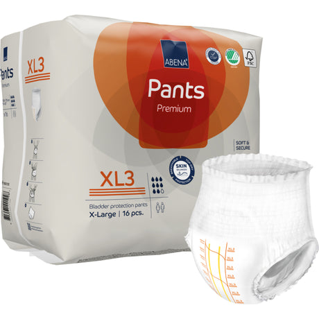 Abena Premium Pants (16 stk) | Xl3 fra Abena på Mecindo.dk