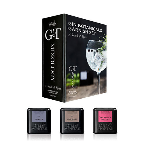 Mill & Mortar Gaveaeske A Touch Of Spice G&t Økologisk Mixology Vol. I | 90 gr fra Mill & Mortar på Mecindo.dk