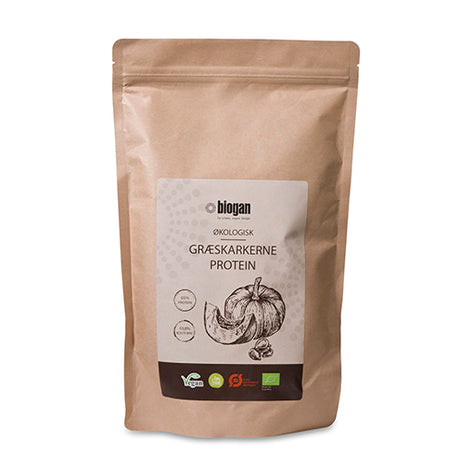 Biogan Graeskarkerne Protein Vegan Økologisk | 550 gr fra Biogan på Mecindo.dk