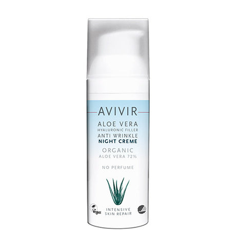 Avivir Aloe Vera Anti Wrinkle Night Creme | 50 ml fra Avivir på Mecindo.dk