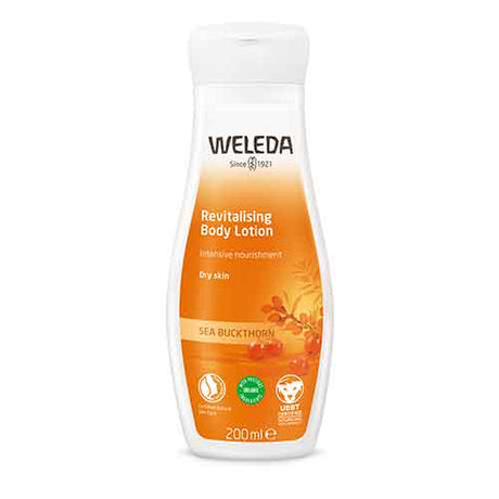 Weleda Body Lotion Revitalising Sea Buckthorn | 200 ml fra Weleda på Mecindo.dk