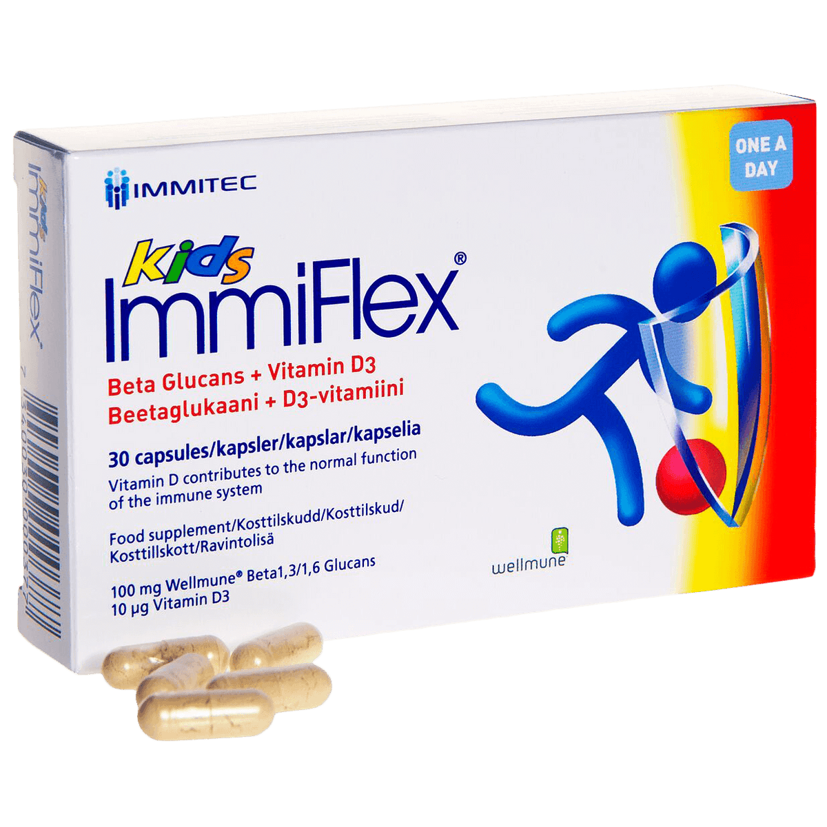 Immiflex Kids | 30 kapsler