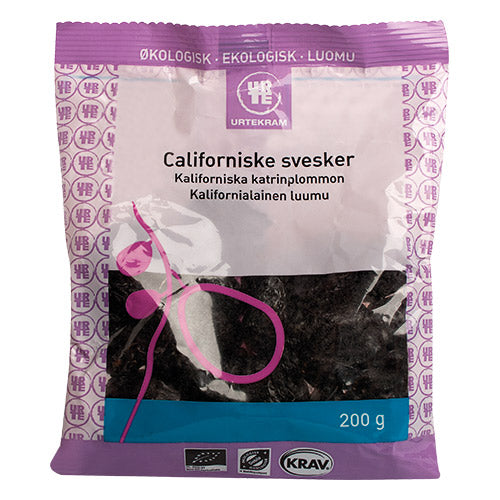 Urtekram Svesker Californiske Økologisk | 200 gr fra Urtekram på Mecindo.dk