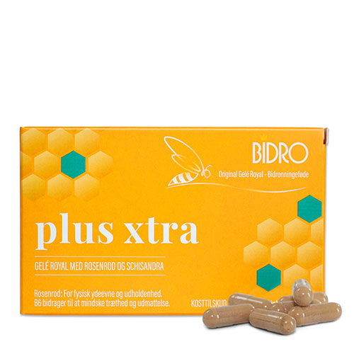 Bidro Plus Xtra Veg | 60 kapsler fra Bidro på Mecindo.dk