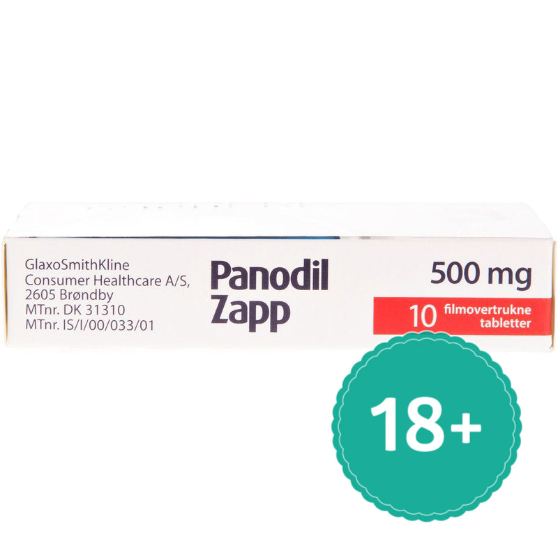 Panodil Zapp | 10 Tabl. fra Panodil på Mecindo.dk