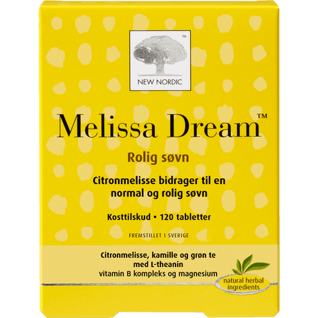 New Nordic Melissa Dream | 120 tabletter