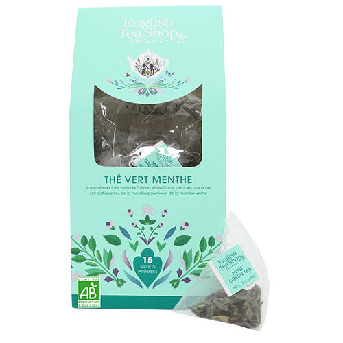 English Tea Shop Mint Green Tea Økologisk | 15 br fra English Tea Shop på Mecindo.dk