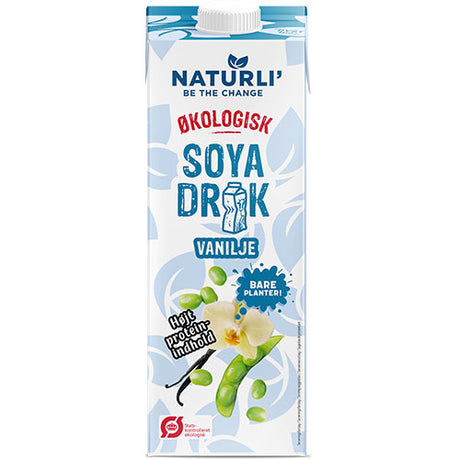 Naturli Sojadrik M. Vanilje Økologisk | 1 ltr