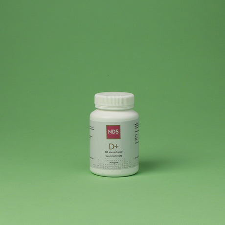 NDS D3+ D-vitamin | 90 kapsler fra NDS på Mecindo.dk