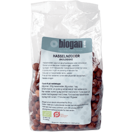 Biogan Hasselnødder Økologisk | 400 g