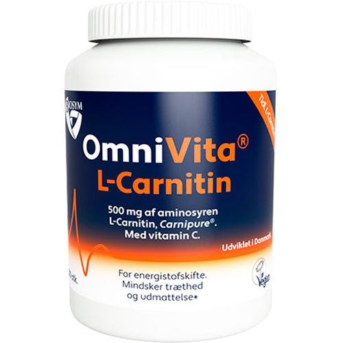 Biosym Omnivita L-carnitin | 100 kapsler fra Biosym på Mecindo.dk