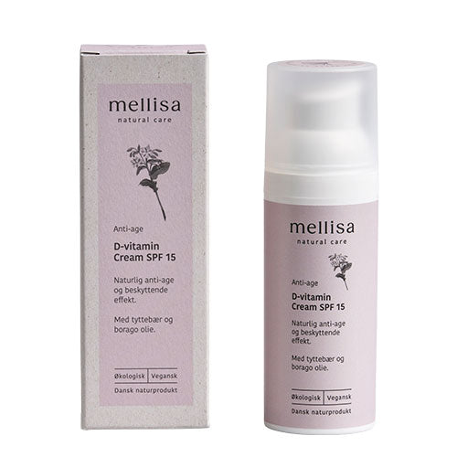 Mellisa D-vitamin Cream Spf 15 | 50 ml fra Mellisa på Mecindo.dk