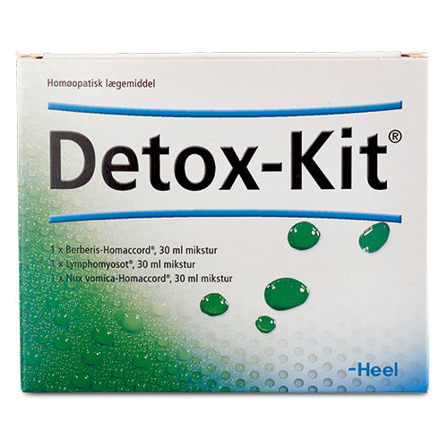 Heel Detox-kit 3x30 Ml Udrensningskur | 90 ml fra Heel på Mecindo.dk