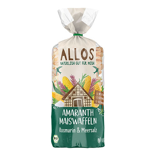Allos Majsgaletter Rosmarin Havsalt Økologisk | 100 gr fra Allos på Mecindo.dk