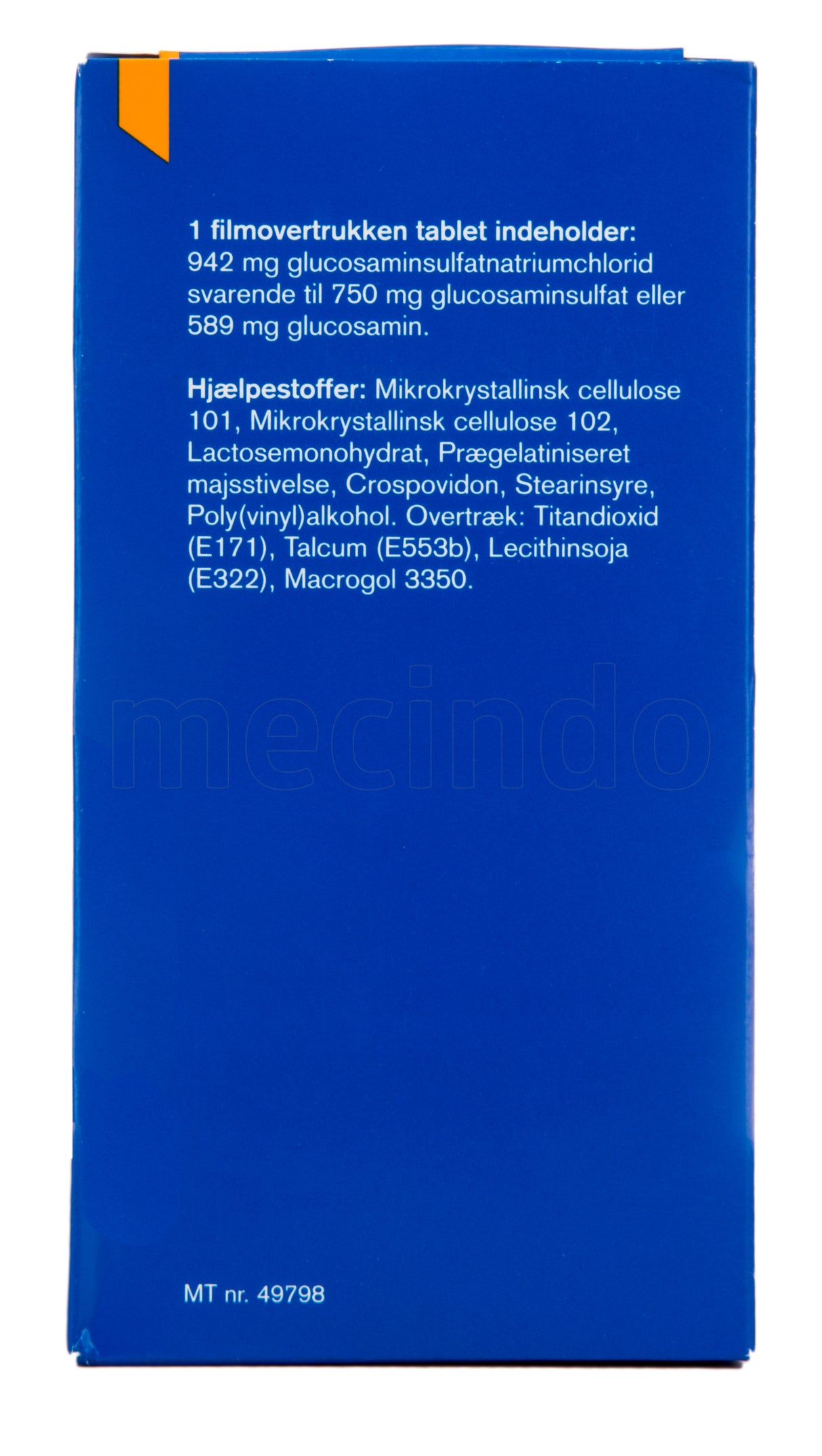 VitaCare Glucosamin 750 Mg | 180 Tabl. fra VitaCare på Mecindo.dk