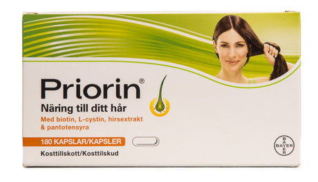 Priorin | 180 kapsler fra Priorin på Mecindo.dk